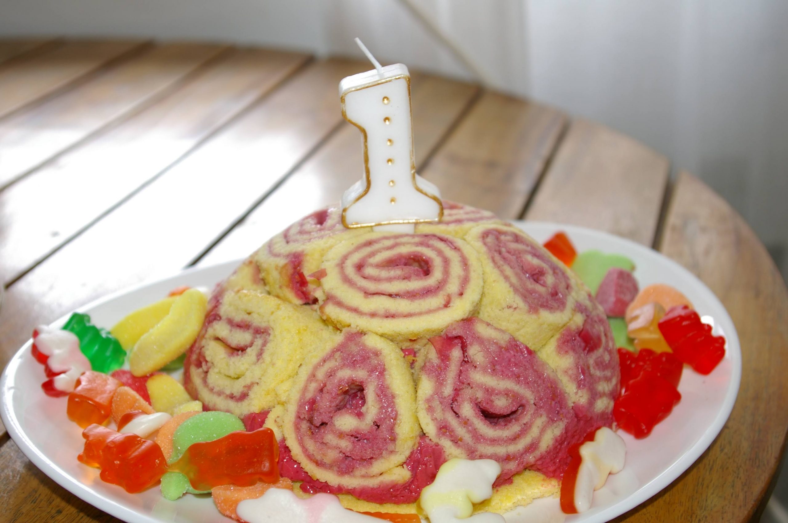Gâteau d'anniversaire tortue façon entremets amande / framboise - Sucre  d'Orge et Pain d'Epices
