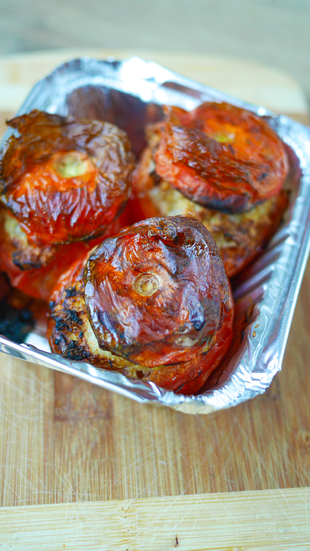 Tomates farcies cuites à l'Airfryer